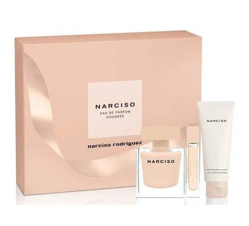 Narciso Rodriguez Narciso Poudree EDP 90ml Gift Set For Women - Thescentsstore